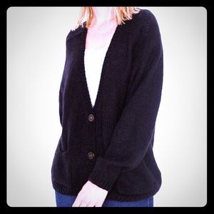 American Apparel Oversized Mohair Cardigan